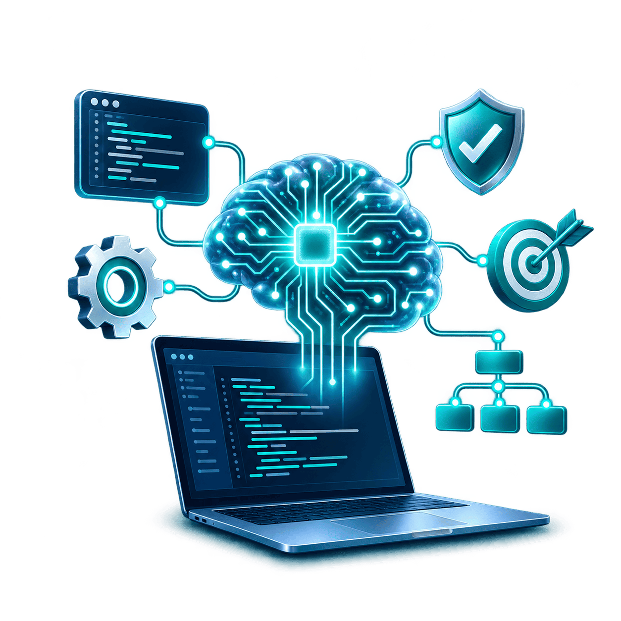 Utkal Codeworks - AI-assisted web and software development illustration