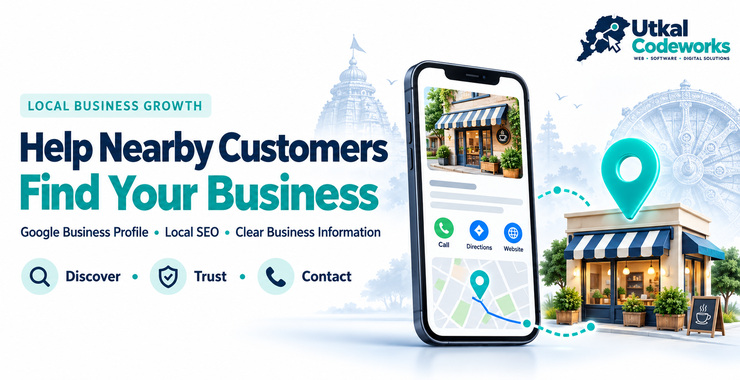 Google Business Profile helping nearby customers discover and contact a local business