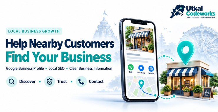 Google Business Profile helping nearby customers discover and contact a local business